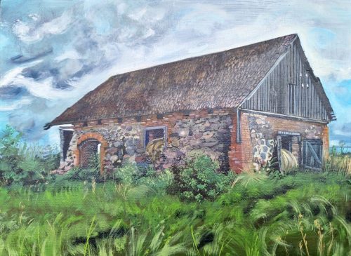 Cow barn in Zvaigznites